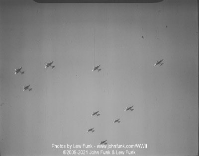 B-17s on Mission to Berlin February 3, 1945 