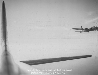  B-17s on Mission to Berlin February 3, 1945 