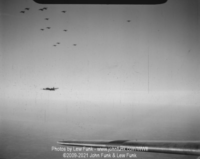  B-17s on Mission to Berlin February 3, 1945 