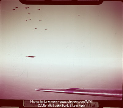  B-17s on Mission to Berlin February 3, 1945 