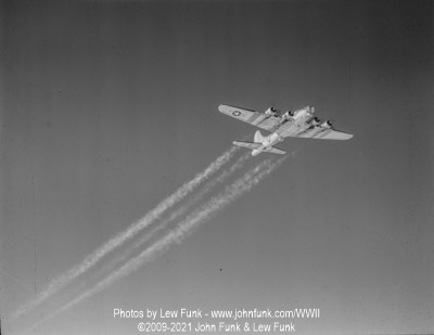 Unidentified B-17 on Mission to Berlin February 3, 1945