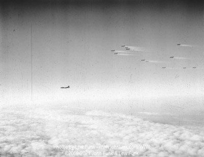 B-17s on Mission to Berlin February 3, 1945