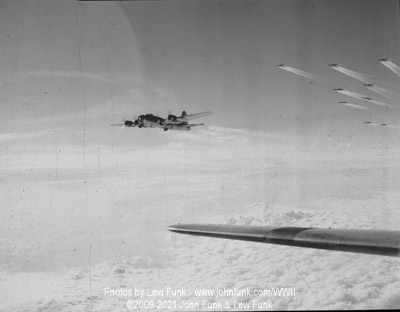 B-17s on Mission to Berlin February 3, 1945