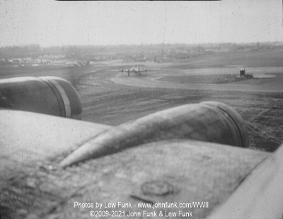 Landing at Mendlesham AFB after Mission to Berlin February 3, 1945