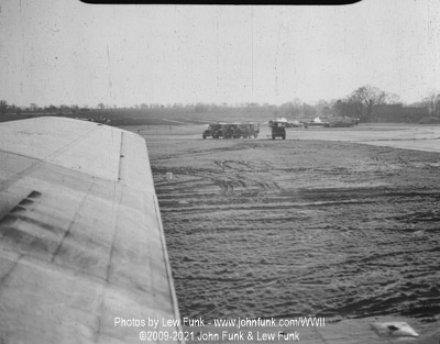 Landing at Mendlesham AFB after Mission to Berlin February 3, 1945