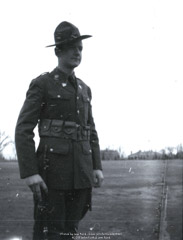 Private Lew Funk Army Infantry c. 1937
