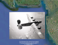 B-24s Over Jaywick In Essex England