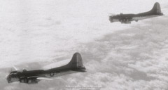 B17s on Mission to Ludwigshafen Germany 5 Nov 1944
