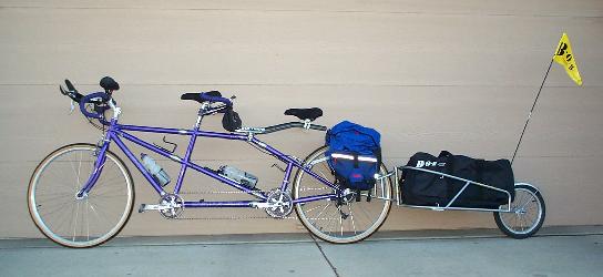 Co-Pilot Tandem with Bob Trailer