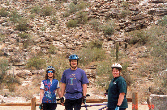 John, Dorothy, & Judi In Arizona