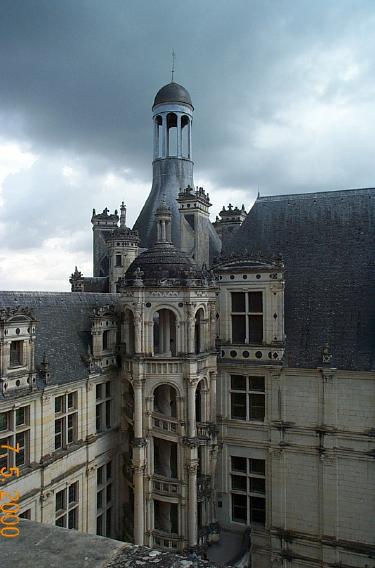 Top Of Chambord Staircase