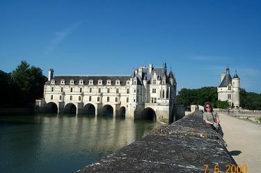 Dorothy At Chenonceau