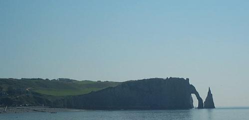 Spectacular Shape Of Etretat Cliffs