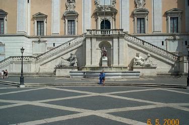 Dorothy and John at the Capitol Stairs