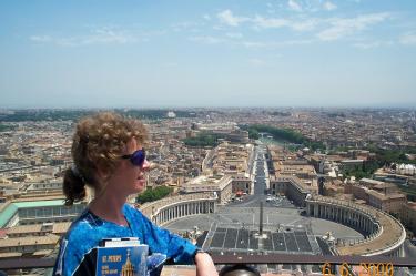 Rome from Dome of St. Peter's