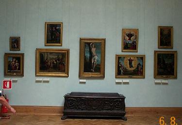 Wall of Paintings at Capitoloni Museum