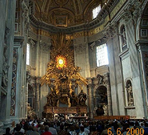 Alter at St. Peter's Basillica