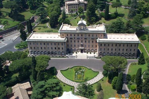 Vatican Gardens from Dome of St. Peter's