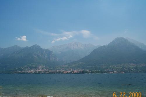 Town Of Mandello d' Lario From Across Lake Como