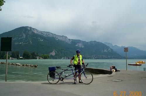 John At Annecy Lake