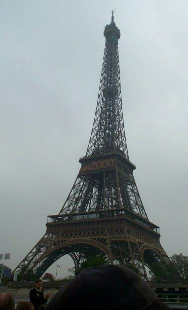 Eiffel Tower From the River Seine