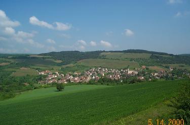 Overlooking Village of Arcenant