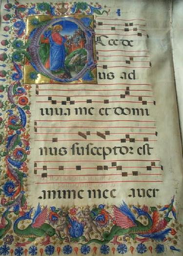 Illuminated Manuscript Page