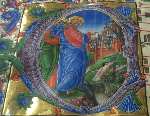 Illuminated Manuscript Detail